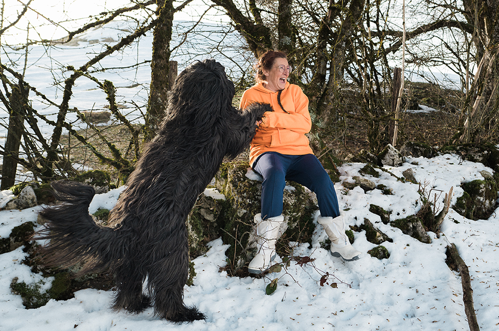 seance photo sous la neige