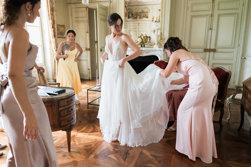 mariage chateau varennes