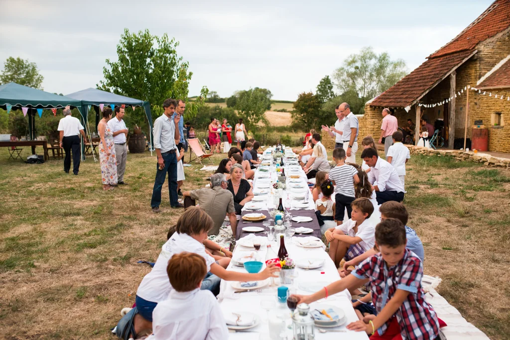 se marier dans son jardin