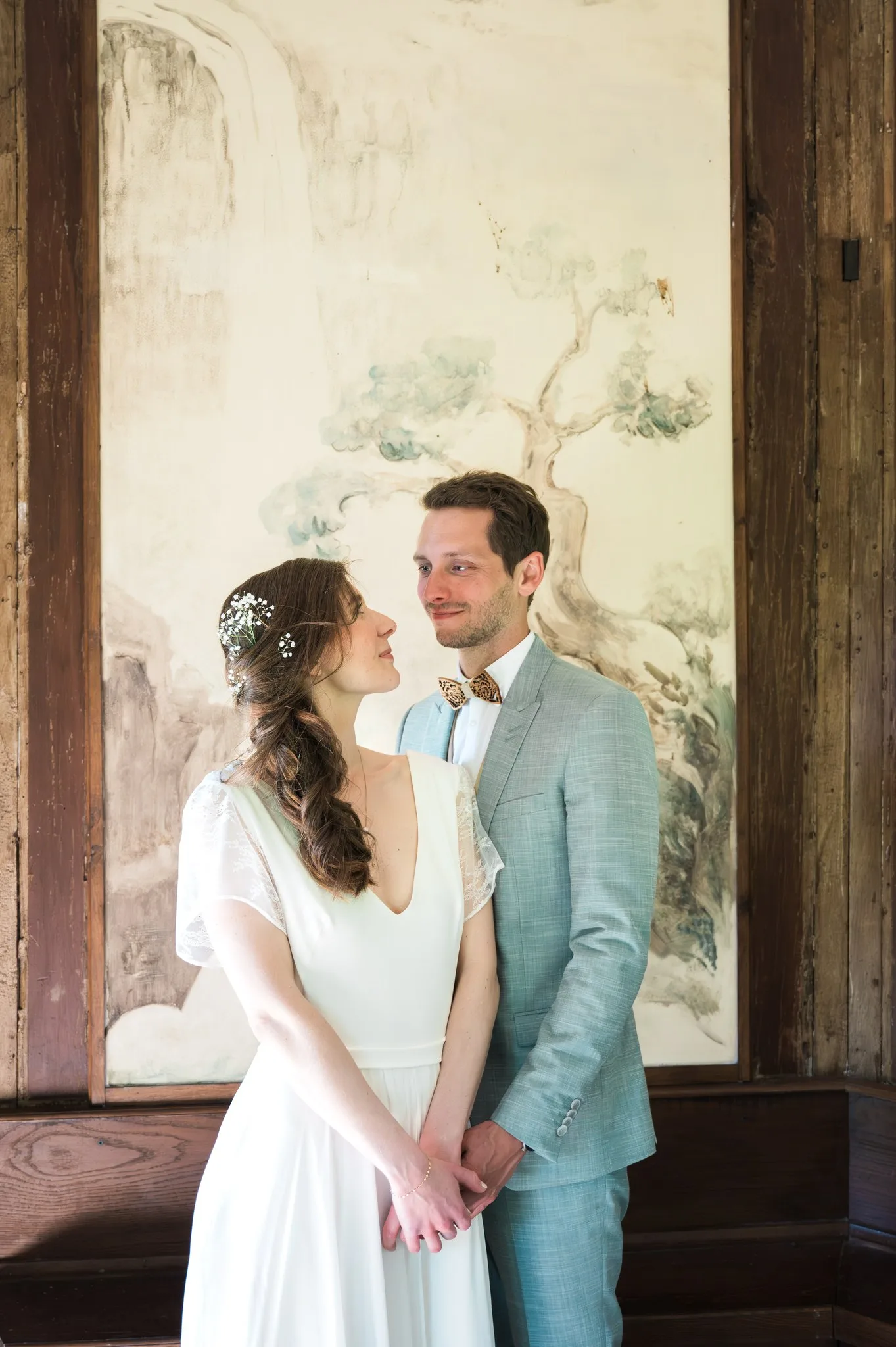 Mariage au château d'Arcelot - cérémonie en Côte d'Or photographiée par Sonia Blanc Photographe
