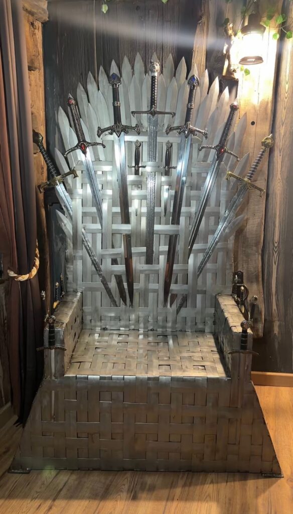 trone de fer authentique