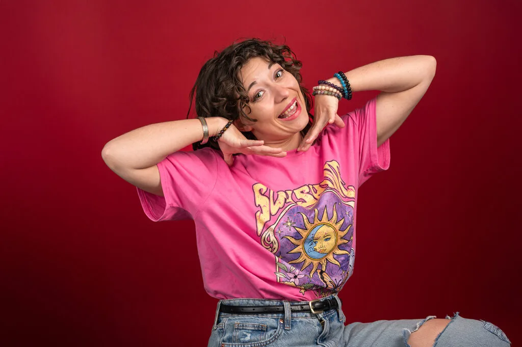 studio photo portrait de femme dijon