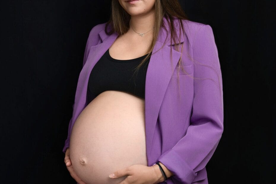 seance photo studio femme enceinte chenove
